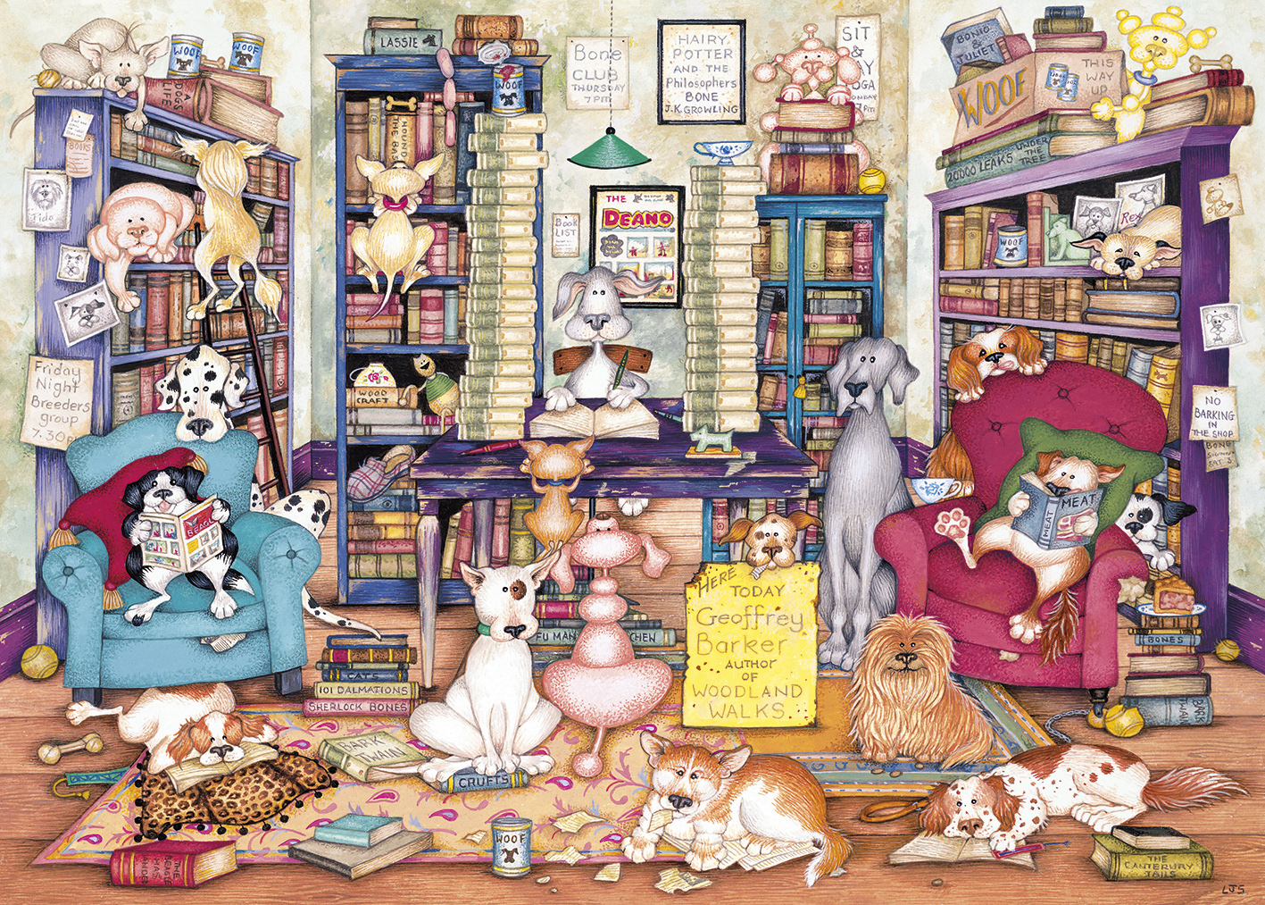Linda Jane Smith - Bark's Books (1000 stukjes)