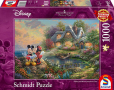 Thomas Kinkade - Mickey & Minnie's Sweetheart Cave (1000 stukjes