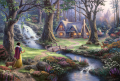 Thomas Kinkade - Sneeuwwitje (1000 stukjes)