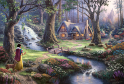 Thomas Kinkade - Sneeuwwitje (1000 stukjes)