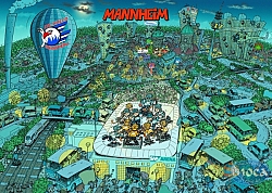 MOCA - Mannheim (500 stukjes, blik)
