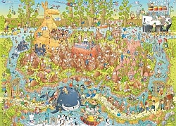 Degano -  Australian Habitat (1000 stukjes, Funky Zoo)